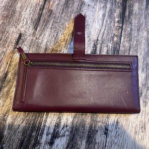Madewell congnac wallet